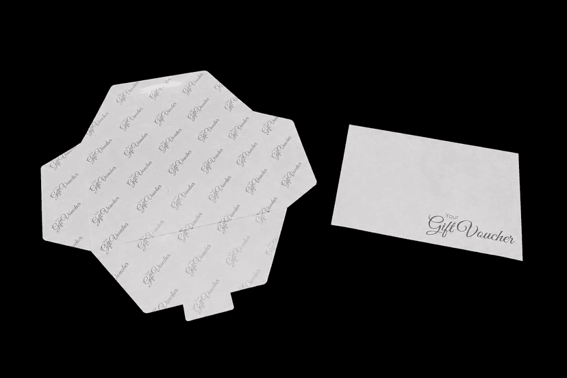 Printed Voucher in Luxury Envelope
